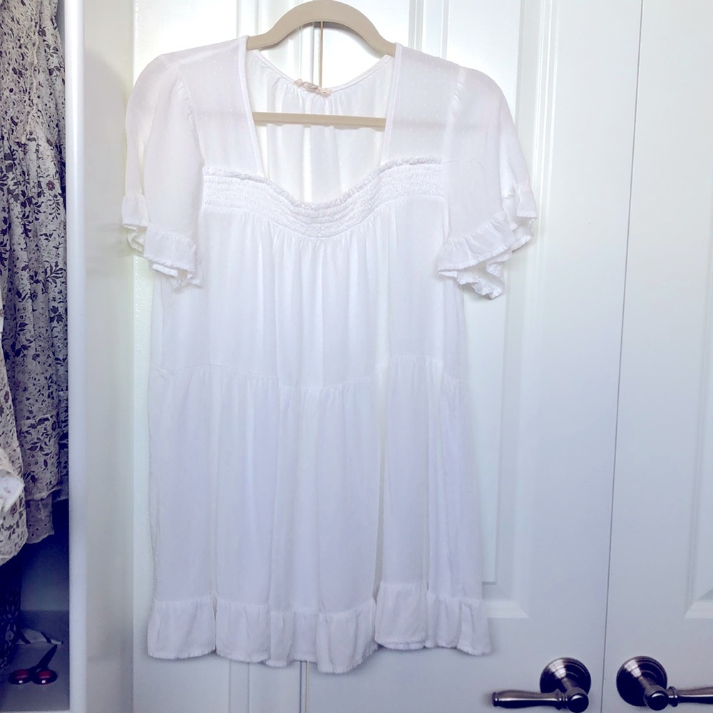 Womens flowy top sz L